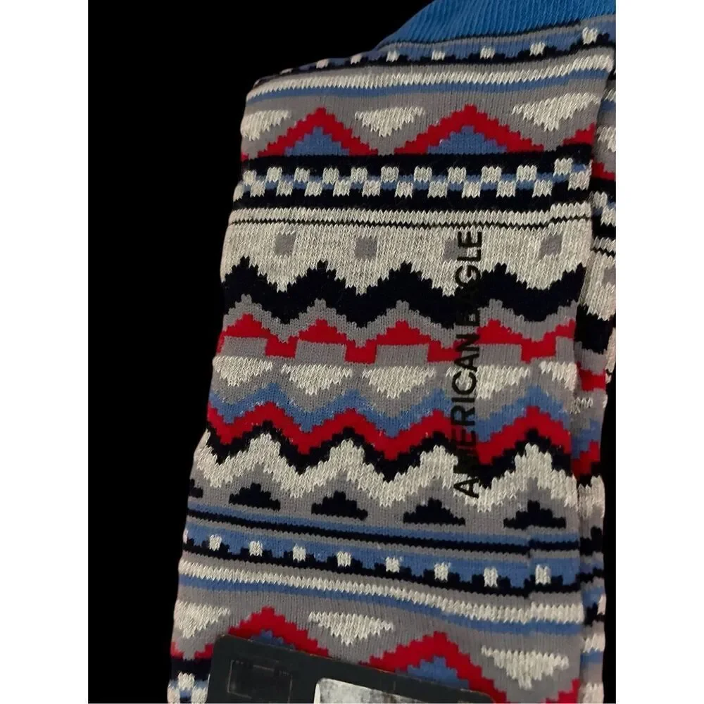 NEW ON WITH TAGS AEROPOSTALE Fair Isle Crew Socks fun pattern Socks Gifts Decors